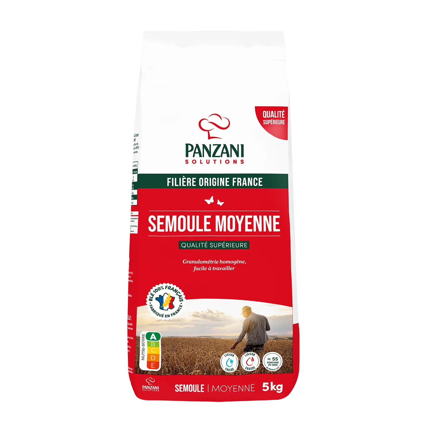 Semoule Moyenne QS 5Kg